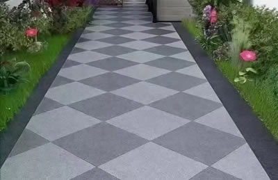 Black Grey Granite Flooring