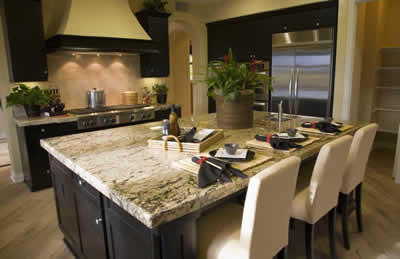 Imported marble countertops