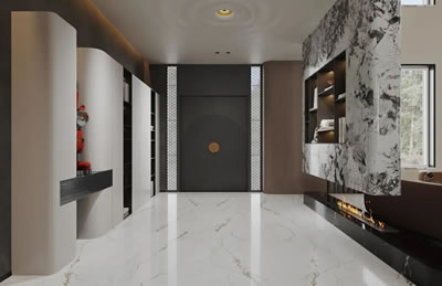 Lobby Luxury Stone Flooring