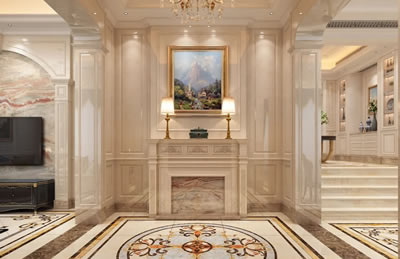 Luxury stone decoration