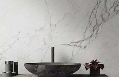 Natural stone wall decor