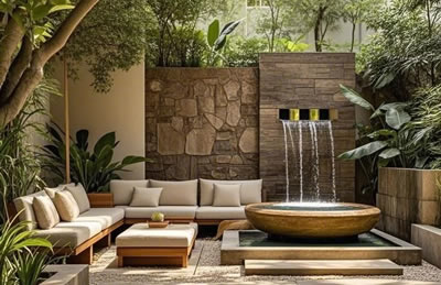 Stone Decoration for Villa Garden Walls