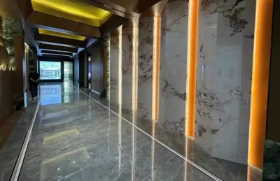 Stone flooring options for luxury hotels