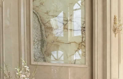 Stone wall cladding for hotels