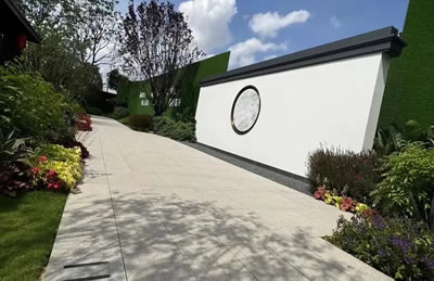 Tumbled Granite Paving for Gardens