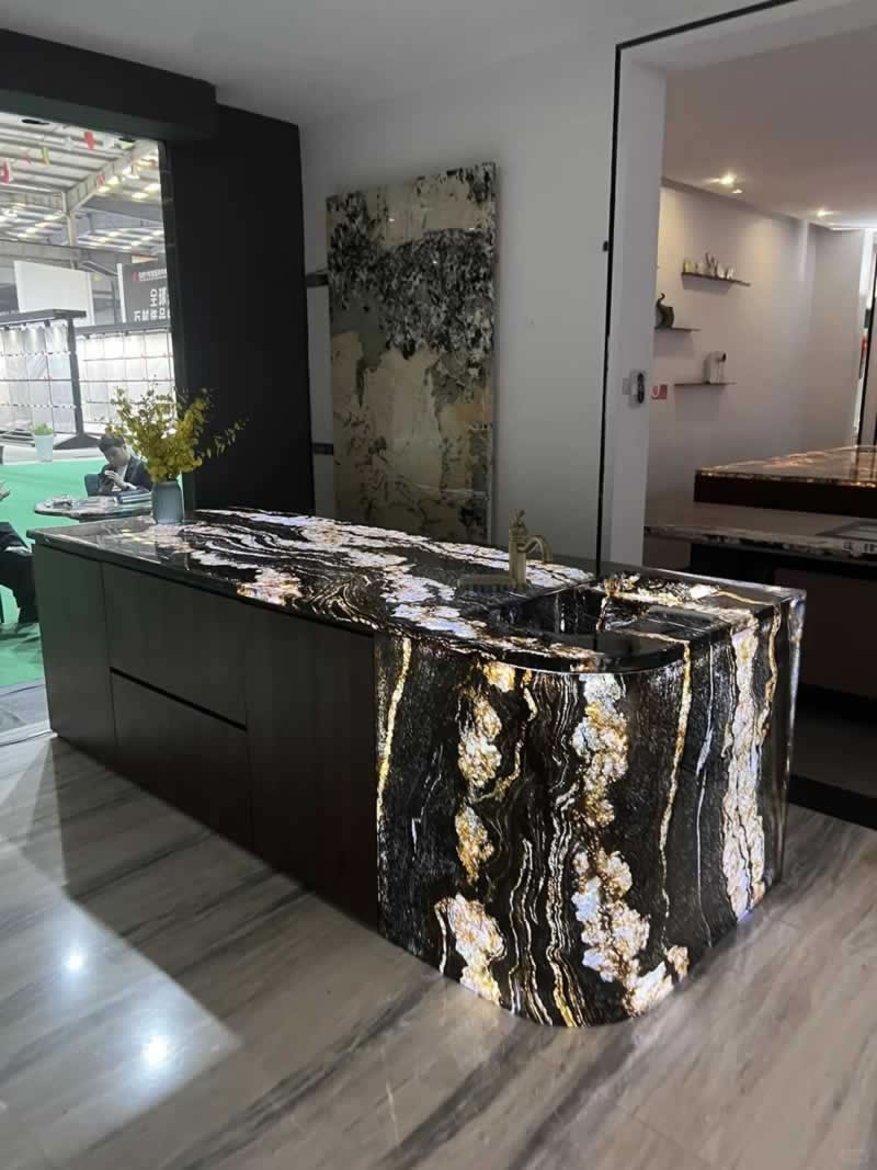 Luxury home stone applications