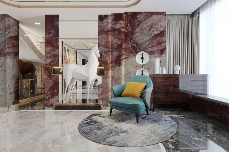 Luxury stone decor