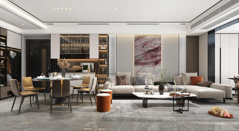 Luxury stone decor