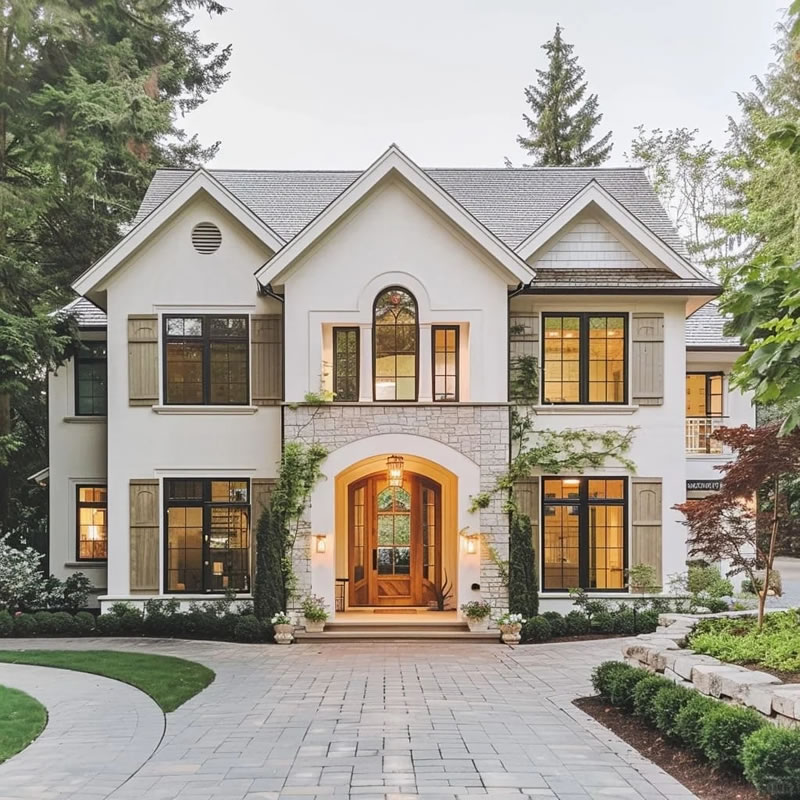 Natural stone decoration solutions for villas