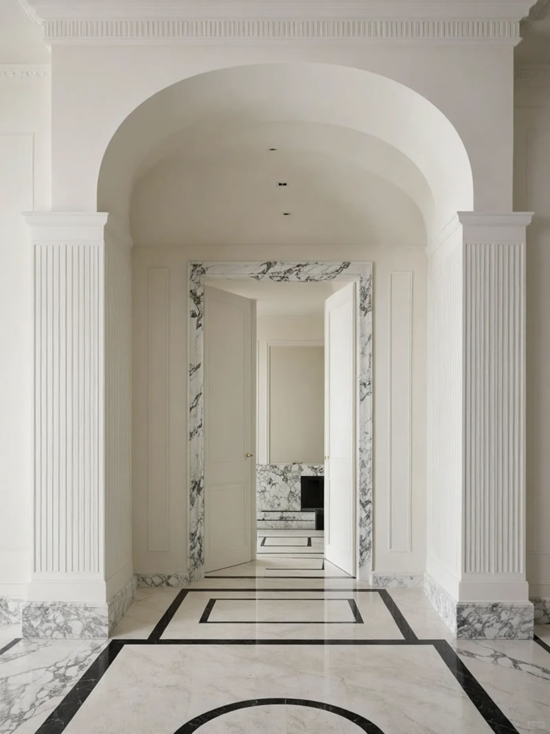 Natural stone interior design