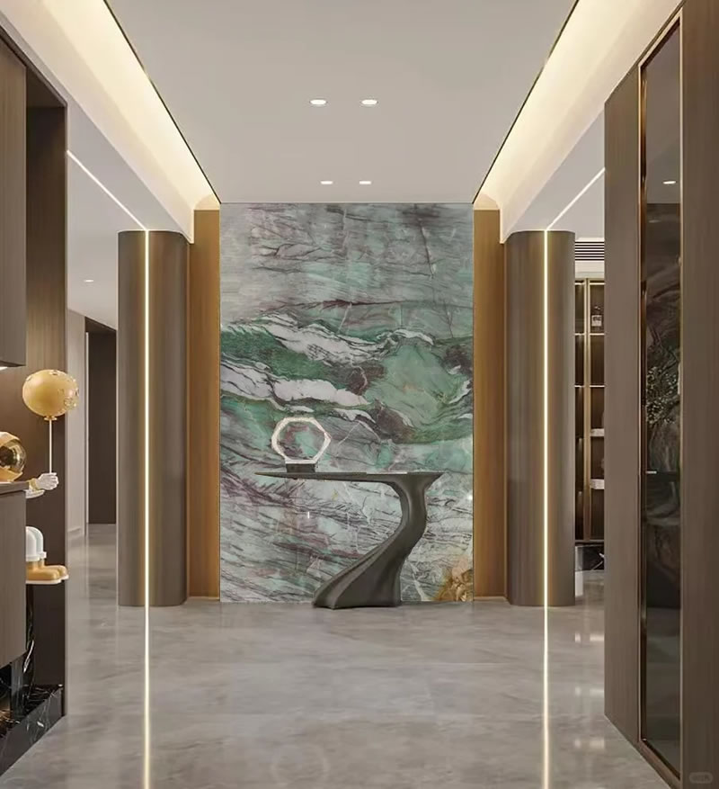 Natural stone interior design