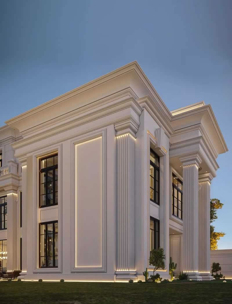 Villa Exterior Stone