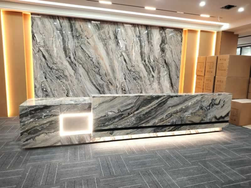 best stone materials for hotel lobbies