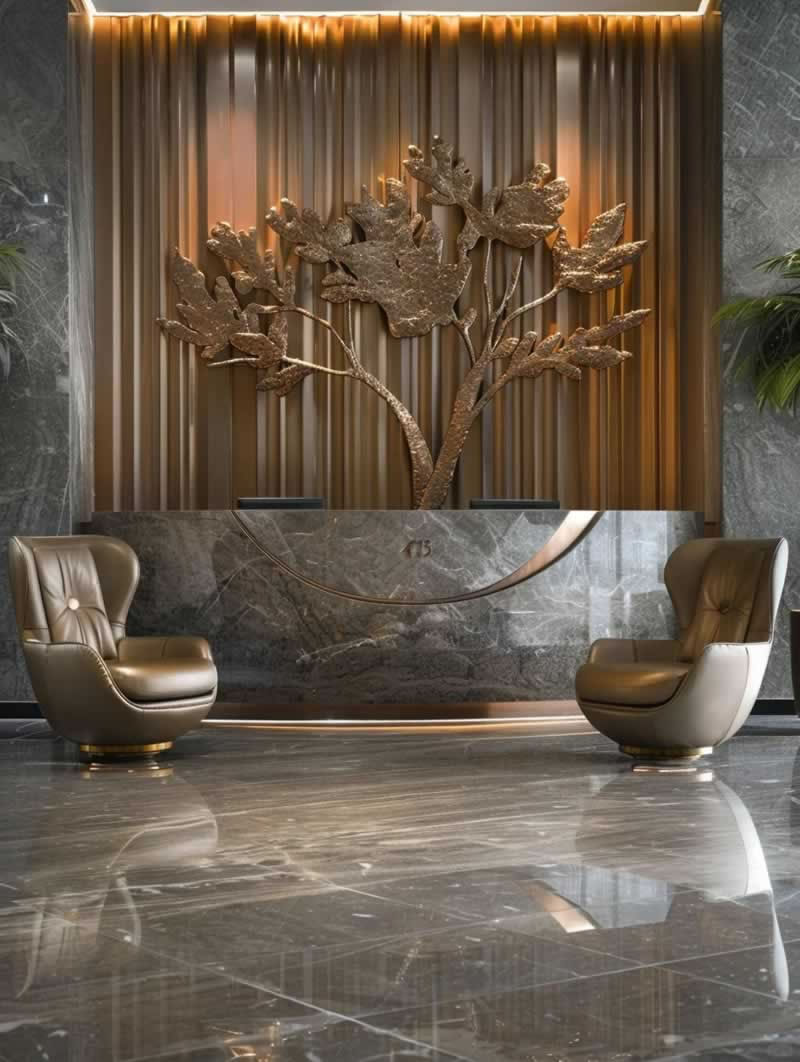 Custom Stone Work for Hotels