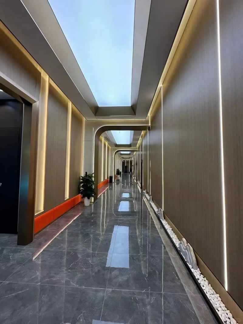 Marble hotel interiors