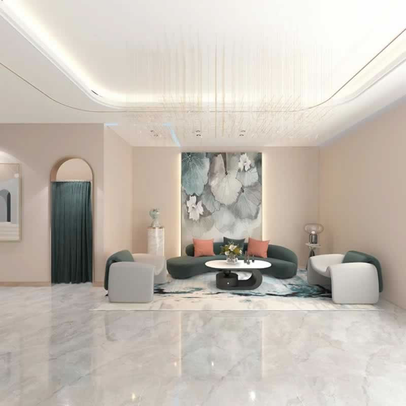 Marble hotel interiors