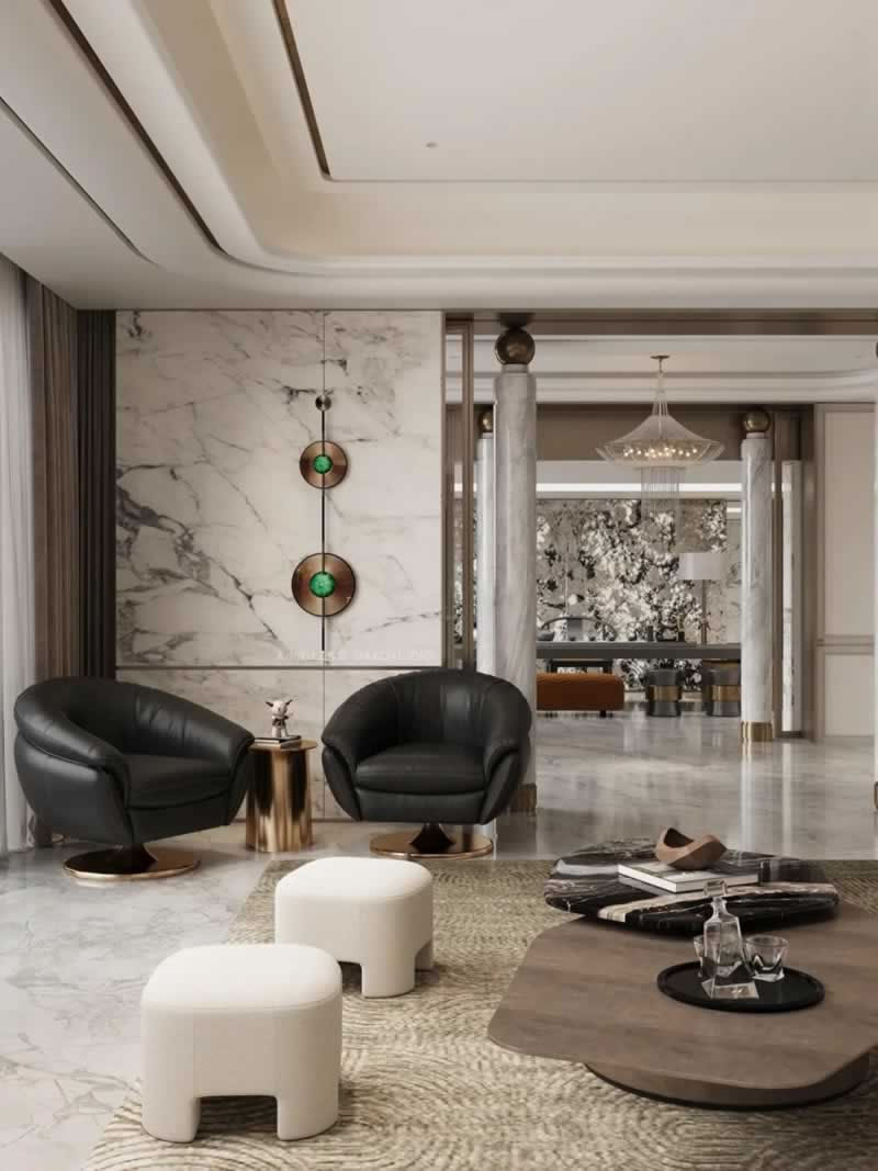 Modern stone decoration ideas for hotels