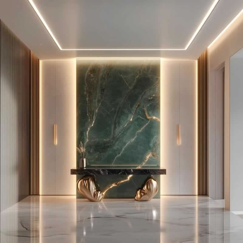 Modern stone decoration ideas for hotels