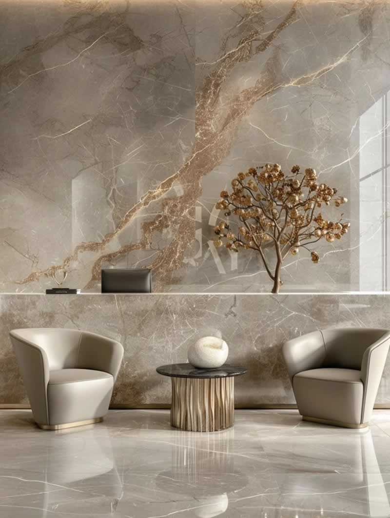 Stone wall cladding for hotels