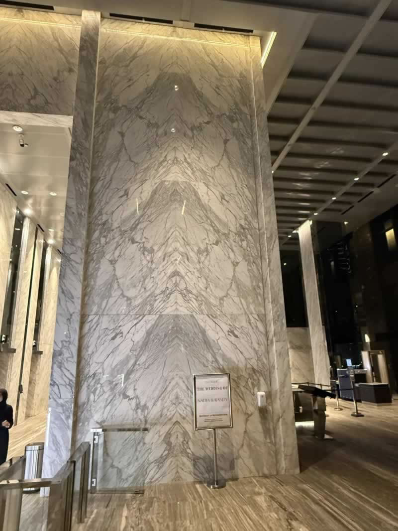 Textured Stone Hotel Walls