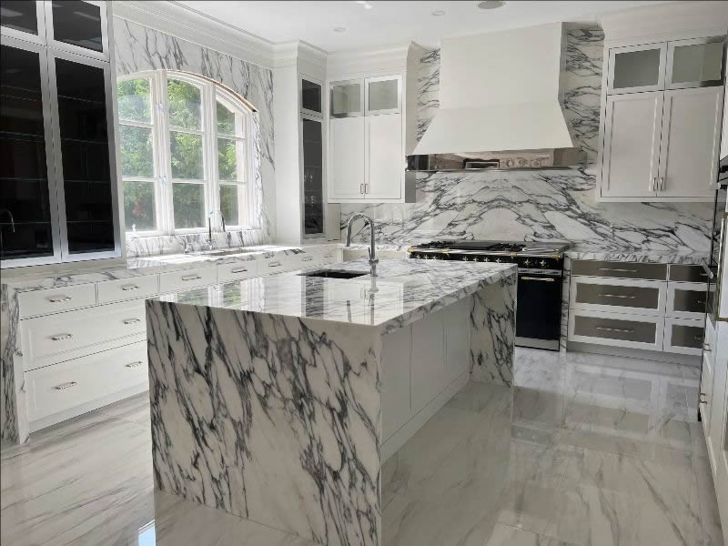 Arabescato Corchia White Countertops