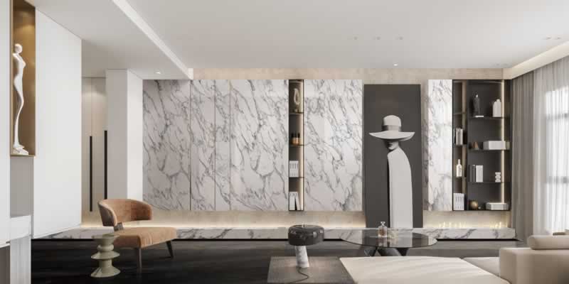 Arabescato Corchia White Wall Cladding