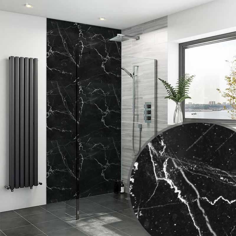 Black and White Marble Wall Cladding