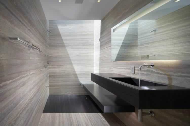 Blue Travertine Slabs design