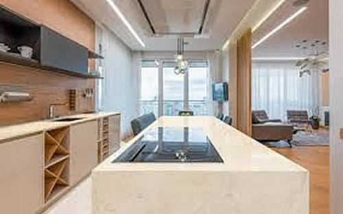 Creme Marfil Marble Countertops