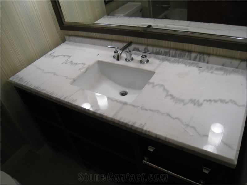 Guangxi White Marble Countertops