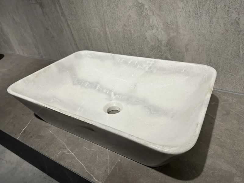 Guangxi White Marble sink