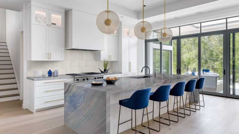 Macaubus Blue Countertops
