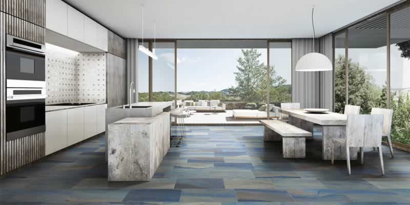 Macaubus Blue Flooring