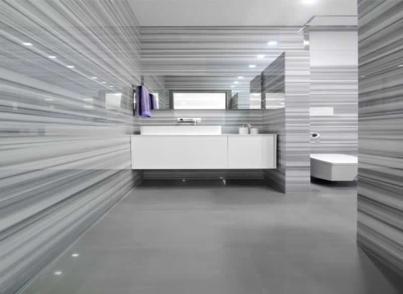 Marmala White Marble Bathroom