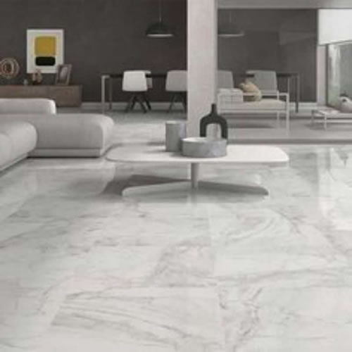 Volakas White Marble Flooring