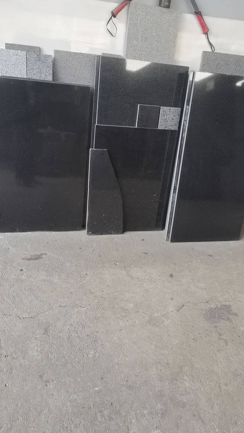 Durable Black Granite