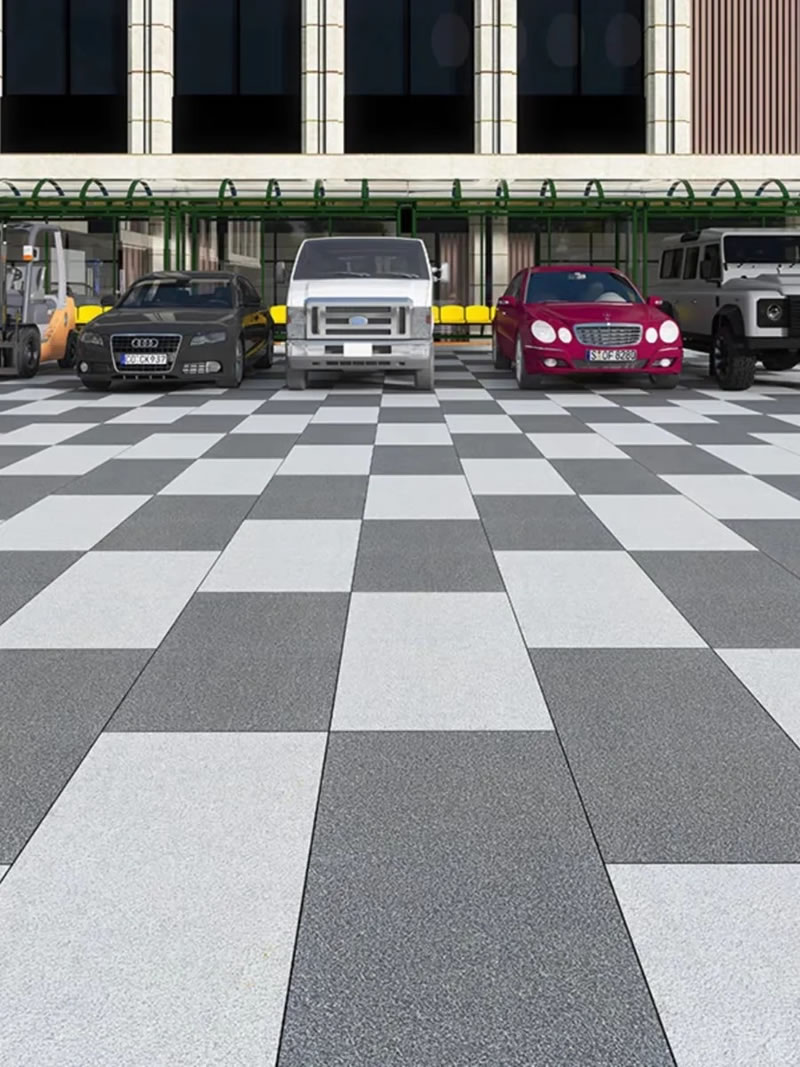 black granite pavers