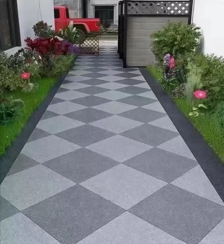 Black Grey Granite Flooring