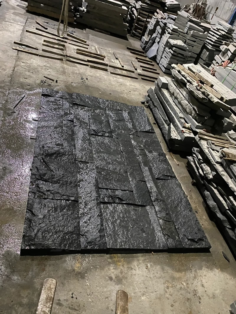 Granite paving stones