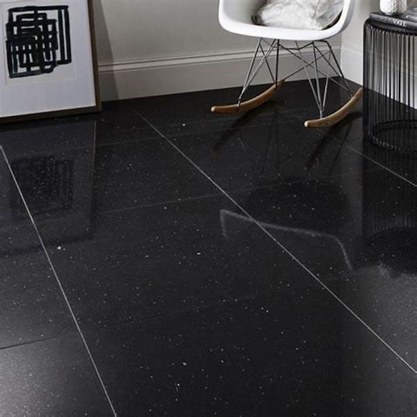 African Black Tiles Flooring