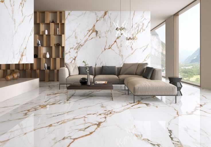 Calacatta Gold Flooring