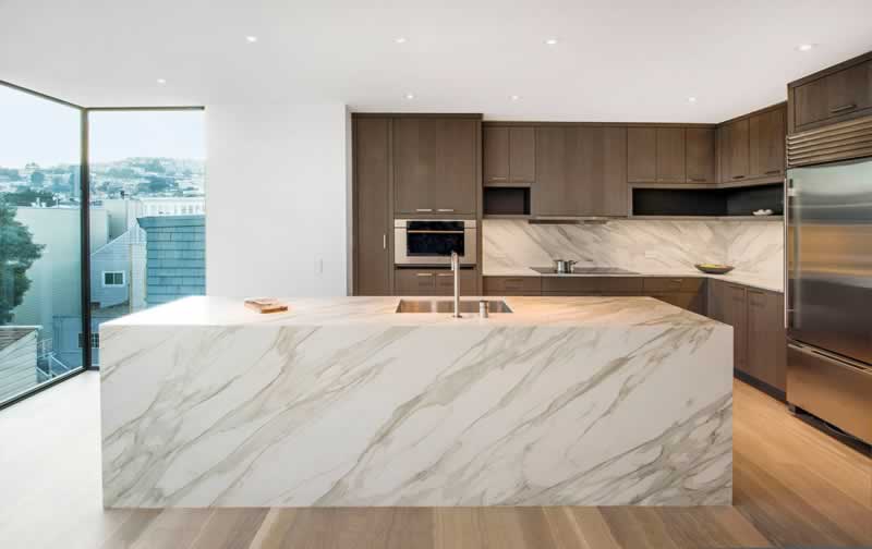Calacatta Gold Kitchen
