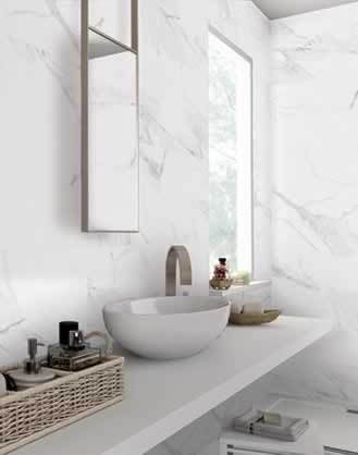 Calacatta White Royal Bathroom