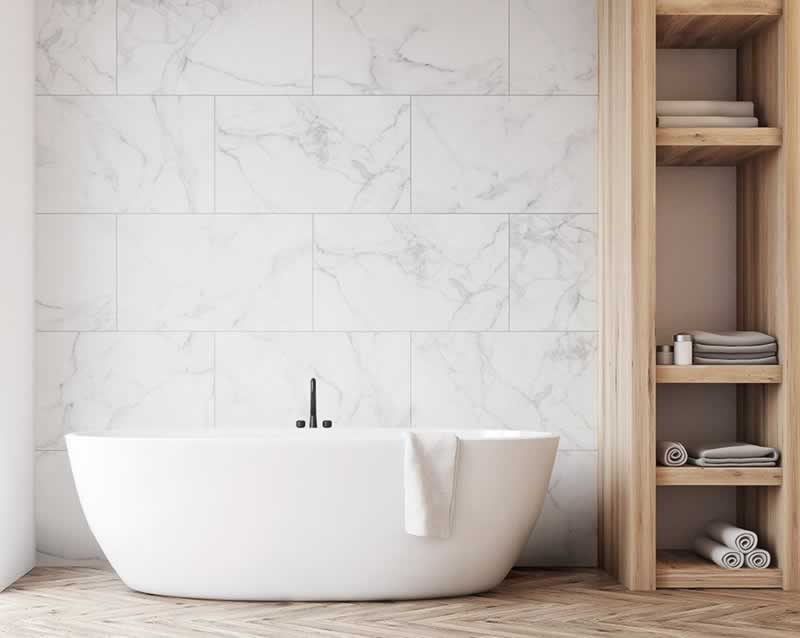 Calacatta White Royal Bathroom