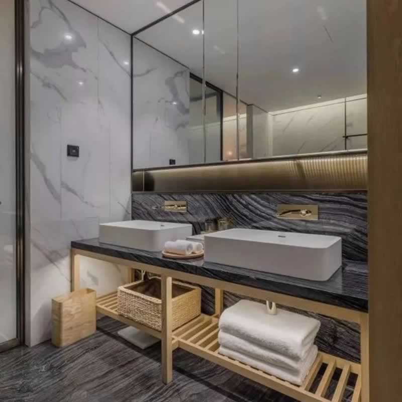 Kenya Black Marble Tiles Flooring