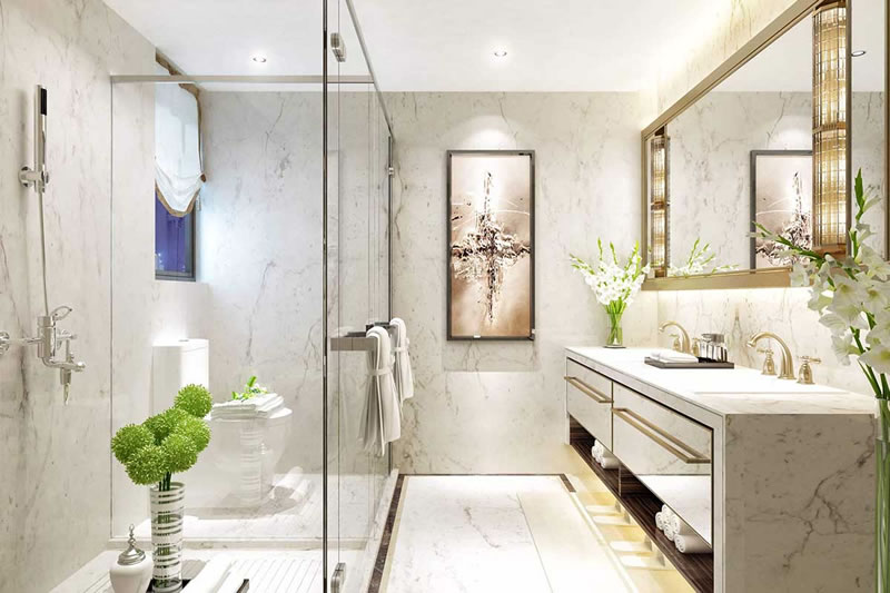 Pirgon Marble White Tiles projests
