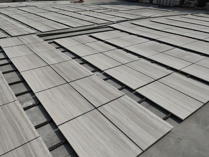 White wenge Stone tiles flooring