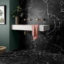black marquina marble tiles Flooring